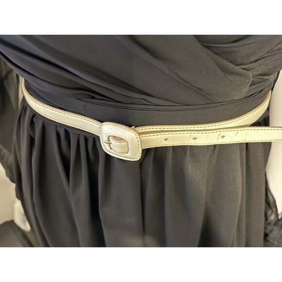 Fossil Women's Genuine Leather Belt Ivory M Preppy Minimalist neutral 47-71 - Picture 1 of 11